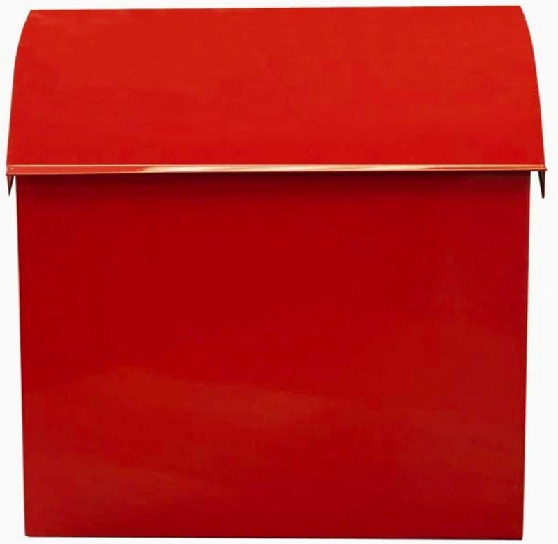 NACH Large Mailbox for House, 12.4â€x7.1â€x11.8 Red Mailboxes for Outside, Waterproof Mailbox - Baxter-Style Wall Mount Mailboxes for Outside - Image 3